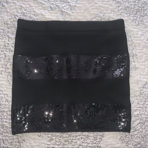 Guess sequin pencil skirt size L